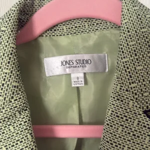Women's blazer lime, green and black Jones studio size 8 thumbnail 2