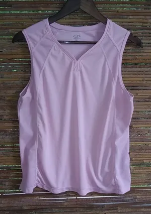 Champion XL Pink Sleeveless Athletic Top Plus thumbnail 1