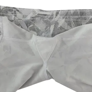 NWOT Size 8 Lululemon Train Times Short 6" Inseam Jasmine White Multi / White thumbnail 9