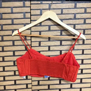 Abercrombie & Fitch Orange Crop Tank Top Size Medium‎ thumbnail 2