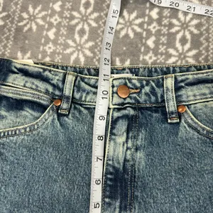 NWT Wrangler Westward 626 Two‎ tone ColorBlockHi Rise Bootcut Jeans Size 28 × 34 thumbnail 10