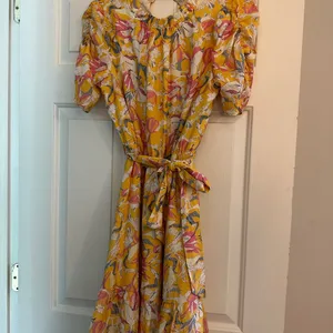 THML Yellow Floral Dress thumbnail 4