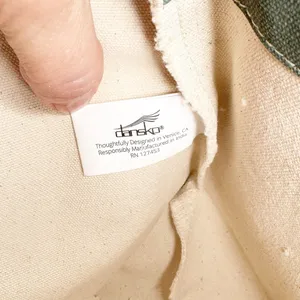 Dansko Cream And Sage Green Tote Bag Nwot thumbnail 7