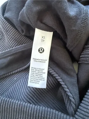 lululemon Ribbed Softstream Sweetheart Tank Top Size XS thumbnail 6