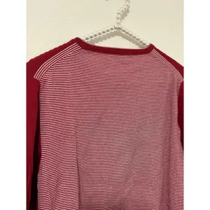 Moschino Sweater Women's Size XL Red Crewneck Pullover Jumper Luxe Designer Top thumbnail 8