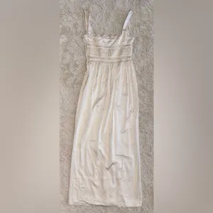 NWOT HOUSE OF CB ILLIANA Silk Blend Maxi Dress sz M thumbnail 9