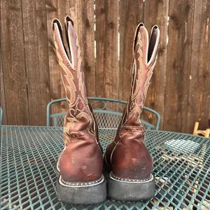 Justin Boots Gypsy Womens Brown Leather Cowgirl Western Boot Round Toe 7B Country thumbnail 6
