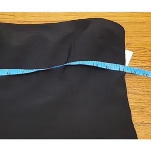 Open Edit NWT Bandeau‎ Top Minimalist Layering Smocked Office Siren Party Going Out - S thumbnail 3