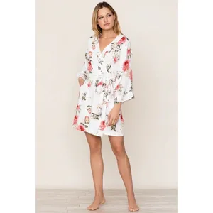 YUMI KIM Dream Lover Floral Robe True‎ Love Bridal Bridesmaid Summer Small thumbnail 5