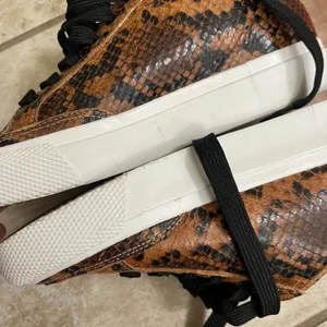 mens rag and bone‎ Snake Skin Sneakers 37EU Or 7 US Lace Up platform Laceup thumbnail 4