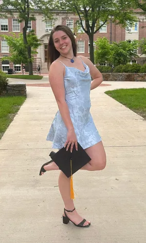 Lulus Close to Your Heart Dusty Blue Satin Jacquard Cowl Slip Dress thumbnail 3