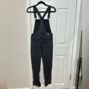 Levis Overalls kids‎ overall Bib Denim Stretch black size 16 thumbnail 4