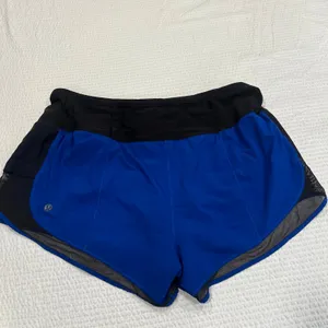 Lululemon Mind Over Miles Short (3.5") Jet Stream / Black 10 women thumbnail 3