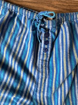 Secret Treasures Blue Striped Pj Pants thumbnail 2