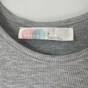 Free People Beach Ribbed Basic Mini Dress Sleeveless Gray Women's Size Small thumbnail 8