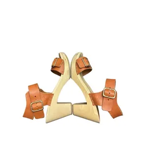 BRYR CLOGS Size 36 Tan thumbnail 5