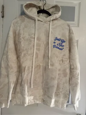 Altar’d State “Just Be A Nice Person “ Camo Hoodie thumbnail 2