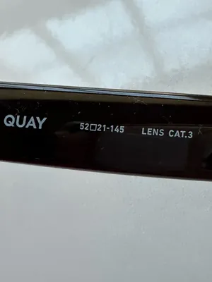Quay Classic Claret red Sunglasses 75883 ICY gradient lens new in box with cloth thumbnail 4
