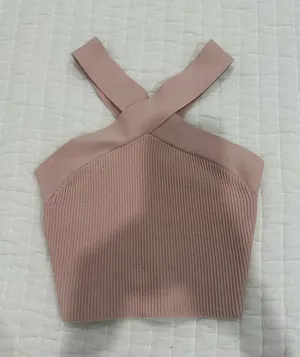 NWOT Aritzia Halter Crop Top Size XS thumbnail 1