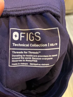 FIGS Womens sz XSP  Jogger Scrub Pants! No Free Shipping:( thumbnail 3