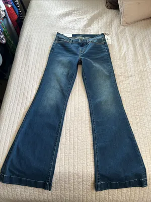 NWT 7 for all mankind Dojo Y2K flare leg trouser jeans 30” thumbnail 2
