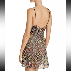 FREE PEOPLE INTIMATELY‎ WOMEN'S BLACK FLORAL LACE Dress Small NWOT thumbnail 3