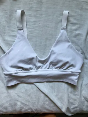 White Offline Aerie Bra thumbnail 1
