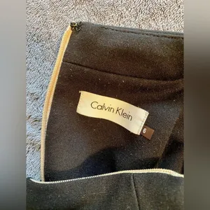 Calvin Klein Black/Tan Sleeveless Dress thumbnail 6