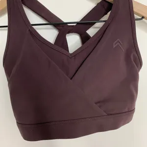 Oner Active Unified Layered Plum Brown Sports Bra XS Womens thumbnail 7