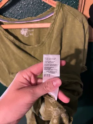Pilcro Anthropologie Oversized Green Blouse Size XS thumbnail 3