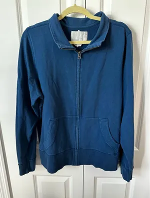 Old Navy Blue Full-Zip Hoodie Plus Size XXL GUC thumbnail 1