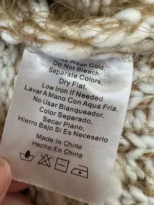 Jacquie The Label V Neck Puff Sleeve Fiora Cardigan Knit Sweater Small Tan Fawn thumbnail 13