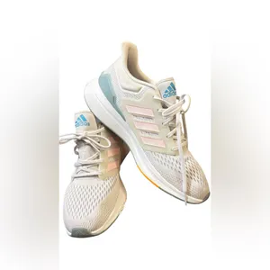 Adidas EQ21 Women's Dash Grey Running Shoes thumbnail 3
