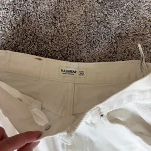 Pull&Bear white wide-leg jeans, size US 2 thumbnail 6