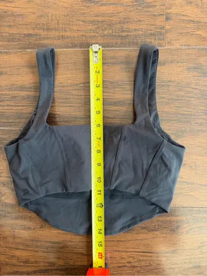 Athletic Crop Top Black thumbnail 5