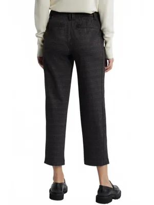 Wit & Wisdom 'Ab'Solution Skyrise Extended Stretch Pants Charcoal Plaid NWT Sz 2 thumbnail 2
