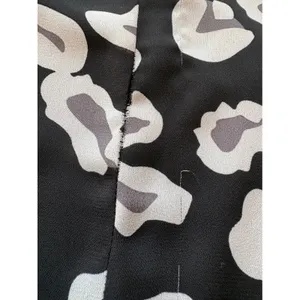 Show‎ Me Your Mumu Barry Bell Sleeve Dress Black White Leopard Print Mini Small thumbnail 9