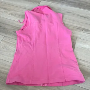 Pendleton Pink Full Zip Vest Hooded Collar Fleece Size Small‎ thumbnail 3