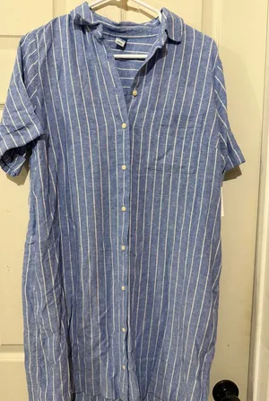 Blue old navy dress thumbnail 1