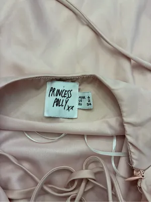 Princess Polly Dress Women’s 2 Strapless Tie Pink Mini Stain thumbnail 3