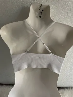 Abercrombie Crop Racerback Tank Top thumbnail 2