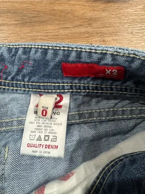 EXPRESS 100% Cotton Vintage 2000s Y2k Low-rise Cuffed Micro Jean Shorts | Sz 0 thumbnail 2