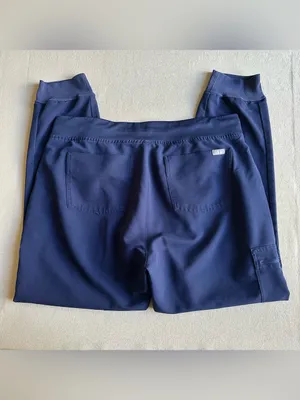 FIGS Zamora Jogger Scrub Pants - Navy Blue thumbnail 4