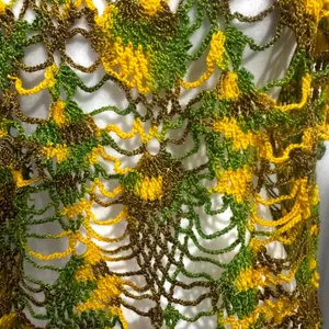 Vintage Crochet Lace Top Boho‎ Fairy Grunge Cottagecore Boho Festival Granola thumbnail 3