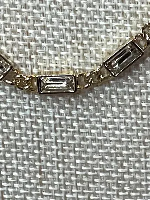 Lauren Ralph Lauren Gold Multicolor Crystal Necklace thumbnail 3
