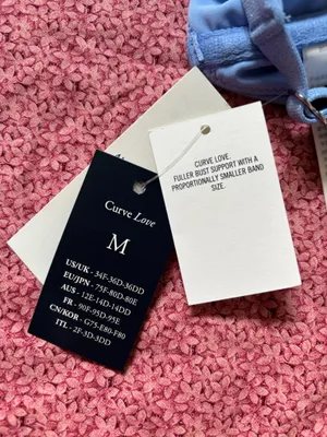 Abercrombie Curve Love Glitter Bikini Top thumbnail 4