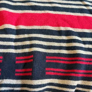 Pendleton Portland Collection Merino Wool Top Blouse Sweater Short Sleeve S Flaw thumbnail 7