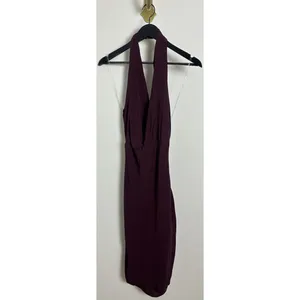 HOUSE OF CB Florentina Halter Minidress in Port Royale Size Small thumbnail 4