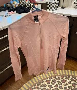 Patagonia Performance Base layer Capilene‎ Pink 1/4 Zip Pullover Size S thumbnail 1