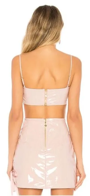 H:ours Revolve Nude Crop Top thumbnail 3
